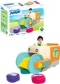 Playmobil® Spaßiges Müllsammelfahrzeug (71774), Junior Konstruktions-Spielset, (5 St), Made in Europe