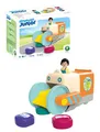 PLAYMOBIL | JUNIOR | Spaßiges Müllsammelfahrzeug | Spielzeug ab 1 Jahr | Fördert Bewusstsein gegen Umweltverschmutzung | Nachhaltiges Spielzeug mit Sammelfunktion & Zubehör | 71774