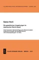 Die gesetzlichen Umgehungen im islamischen Recht (hiyal) Satoe Horii