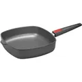 WOLL Bratpfanne Nowo Titanium eckig 28x28cm - Schwarz