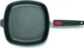 WOLL Servierpfanne Norbert Woll Gusspfanne Titanium Nowo 28 x 28 cm Aluminiumguss schwarz, (Gusspfanne), Antihaftbeschichtet