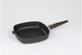 Woll Gusspfanne Titanium NOWO eckig 28 cm keine Induktion Aluminium Backofenfest