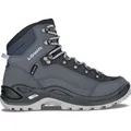 LOWA Renegade GTX Mid Ws Schuhe Damen blau 39,5 - Blau - 39,5