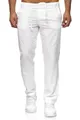 Reslad Leinenhose Reslad Herren bequeme Baumwollhose Leinenhose Optik Strandhose RS-3000 (1-tlg., Freizeithose) Strandhose im Leinen-Look mit Tunnelzug