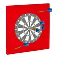 relaxdays Dartboard-Surround rot