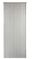 Falttür Schiebetür weiss gewischt mit Riegel Verriegelung H. 202cm B. 84cm st3
