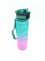 Trinkflasche 500ml auslaufsicher Sportflasche mit Zeitmarkierungen Kinder