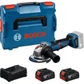 Bosch Professional GWS 18V-11 PS (L) Akku-Winkelschleifer (2x5.0AH+GAL) (06019N4302)