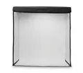 Hama Falthintergrund Mini-Fotostudio-Set f. Produktbilder (faltbar, LED-Ringlicht, 50x50cm)