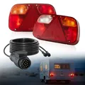 VEVOR 2 x Anhängerlichter Rückleuchten Rücklicht Anhängerleuchten Lkw Boot