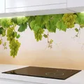 Rodnik Küchenrückwand robuste ABS-Kunststoff Platte Monolith in Deluxe Qualität, Direktdruck. MOTIVAUSWAHL (Trauben, 60x200 cm)