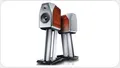 Heco BellaDonna Paar  High-End Regallautsprecher (Iced Silver - Sunrise Cherry)