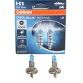 2x OSRAM H1 COOL BLUE INTENSE 5000K Glühlampen 12V 55W P14.5s 64150CBN-2HB