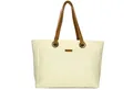 Enrico Benetti Strandtasche Badetasche mit Reißverschluss Damen Herren – Shopper groß (Shopper, groß), in schöner Bastoptik