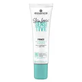 essence Skin Lovin' SENSITIVE PRIMER, Grundierung, verstopft nicht die Poren, mit Aloe Vera, ohne Duft, Alkohol, Silikonen, Parabenen, Mineralöl, weiss, entspricht unserem CLEAN BEAUTY Standard (30ml)