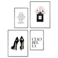 Bilder-Set BEAUTY BHT 30x40x1.60 cm bunt