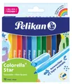 12 Pelikan Fasermaler colorella star, 12er Kartonetui