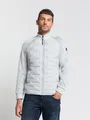 NO EXCESS Steppjacke No Excess Allwetterjacke Jacket Short Fit Sealed Knitted Mix