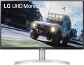 Monitor 32UN550P-W.AEU, Schwarz/Weiß, 31,5 Zoll, UHD, 4K, 60 Hz, 4 ms, VA, HDMI, DisplayPort 1.4, AUX
