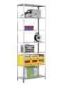 Schwerlastregal 300x100x50 cm Garage Hobby Lager Büro Keller Werkstatt Haushalt