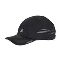 adidas Unisex RUNNINGxADIZERO Lightweight Cap Climacool, Black/Reflective Silver, M-L