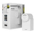 Nuki Smart Lock 3.0, smartes Türschloss für schlüssellosen Zutritt ohne Umbau, nachrüstbares elektronisches Türschloss, AV-TEST-zertifiziert, weiß