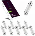 10x C5W 36mm Soffitte 12V Lampe 5W Birne Kennzeichenbeleuchtung Innenraum