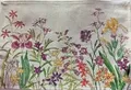 4 Stück Sander Flowery Fb. 40 Tischset 32x48 cm Gobelin Blumen Frühling