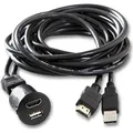 Alpine KCU-1H | USB- / HDMI-Einbaubuchse für FIAT Ducato