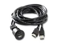 Alpine KCU-1H HDMI USB Verlängerungkabel Einbaubuchse kompatibel mit FIAT Ducato