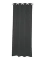 ESPRIT Ösen Vorhang grau Blickdicht • Gardinen Vorhang 140 x 250 cm • Ösenschal Harp • 100% Polyester