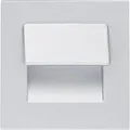 Wandeinbauleuchte Life LV230/AL/BI, 230V, Aluminium - 70 x 70 x 43 mm