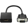 VGA zu HDMI Adapter 1080P 60Hz mit Audio vergoldet für PC Laptop Projektor