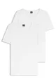 BOSS Herren T-Shirt, 100 Weiß, M