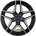 Momo RF06 black matt polish 8.5x20 ET35 - LK5/120 ML72.6 WR61E85035072 Felgen