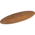 BBQ-Toro Feuerschalen Deckel für Ø 80 cm Feuerschalen, Rostoptik, Abdeckung für Feuerschale