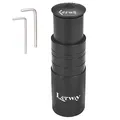 LERWAY Fahrrad Vorbau Höhenadapter Lenkererhöhung für Radsport MTB Mountainbike Lenker Legierung Aluminium 28.6mm 1 1/8" 120mm mit Sechskantschlüssel Schwarz