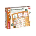 Jumbo Ich lerne – Belohnungstafel – Lernspiel ab 5 Jahren - Spielerisch Aufgaben meistern, Selbstständigkeit fördern, Tagesstruktur Lernen und mit Magnetsternen Motivation für Kinder schaffen.