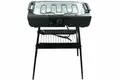 Elektrogrill KYNAST 2in1 Tisch- & Standgrill schwarz 2000 Watt mit Ablage Grill