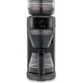 Severin Filterkaffee-Vollautomat FILKA KA 4854 dark inoxmattschwarz - Schwarz/Silber