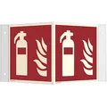 SafetyMarking Brandschutzschild "Feuerlöscher" quadratisch 26,0 x 15,0 cm, 1 St.