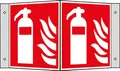 SafetyMarking® Brandschutzschild Feuerloscher qu NEU