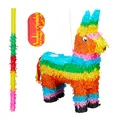 Tlg. pinata set lama Esel Piniata bunt leicht Pinata Set Lama 0,2 kg Esel Piñata