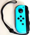 ORIGINAL NINTENDO SWITCH JOY-CON CONTROLLER NEON BLAU LINKS Joycon HAC-015 NEU