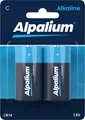 Alpalium Batterien, C Baby 2er Pack, Markenqualität, LR14, Alkaline, 1,5V