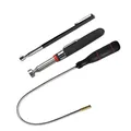 3 Stück Magnetstab Teleskop,Magnete Stark Original Stabmagnet Teleskop Magnetstab Flexibler Magnetheber Magnetstabgreifer,Stabmagnete Stab Stark Telescopic Magnetic Pick-Up Tool(1.5Lb 3Lb 5Lb)