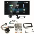 Kenwood DMX-125DAB Bluetooth DAB+ USB Einbauset für Mercedes CLK W209 Facelift