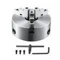 VEVOR Drehbankfutter K11-250 250mm Dreibackenfutter HT300-Material 3 Backenfutter Spannbereich 6_250mm 3-Backen, 20Cr, _53HRC _80mm Bohrung