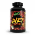 Zec+ Nutrition Diet Support, 100 Kapseln mit Grüntee- und Ingwerextrakt, Koffein und L-Carnitin, Made in Germany