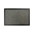 Doortex Schmutzfangmatte | Fußmatte "valuemat" | 60 x 80 cm | aus Polypropylen | Vinyl | grau | rechteckig | für den Innenbereich